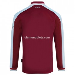Camisola West Ham United Equipamento Primeiro 2021-2022 Manga Larga